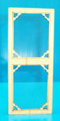 Dollhouse Miniature Victorian Screen Door, 2-7/8 X 6-11/16 H